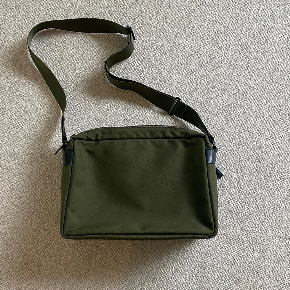Porter Yoshida x Monocle Crossbody Bag in Olive
